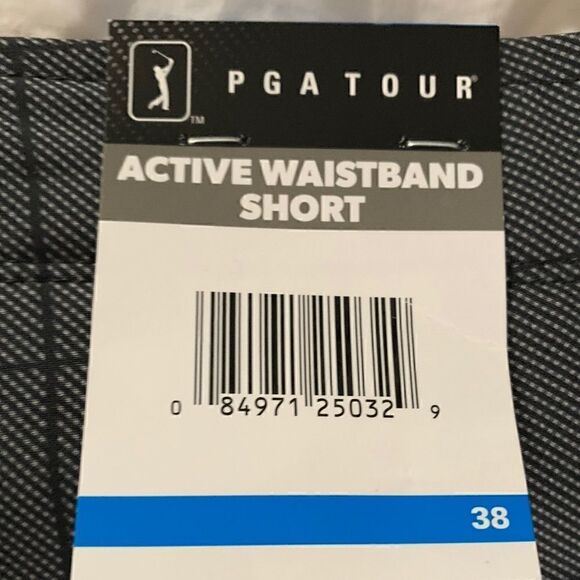 NWT PGA Tour Premium Flex Twill Shorts Sz 38 - Picture 3 of 6